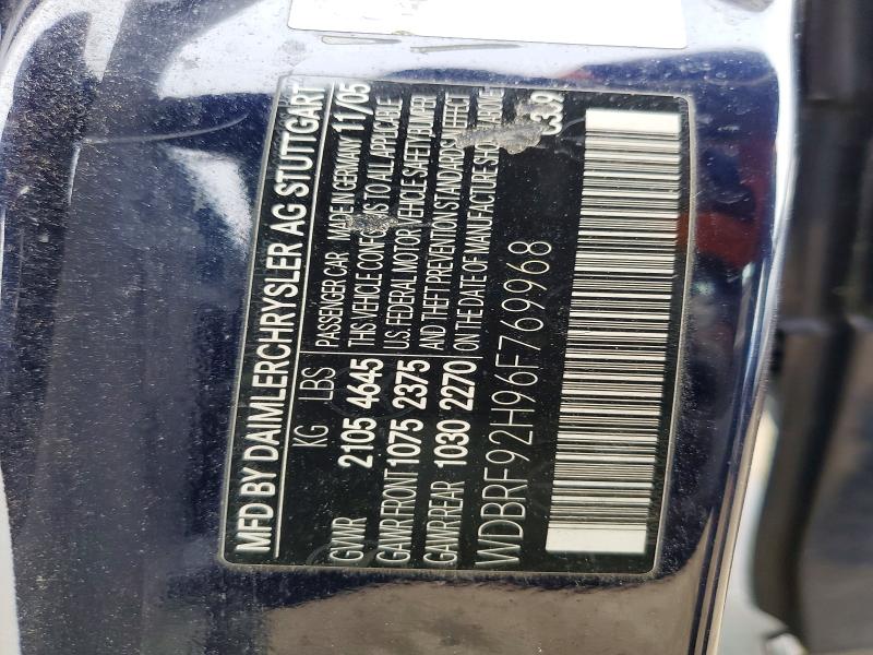 Aukcja sprzedaży 2006 Mercedes-benz C, vin: WDBRF92H96F769968, numer aukcji: 51131746
