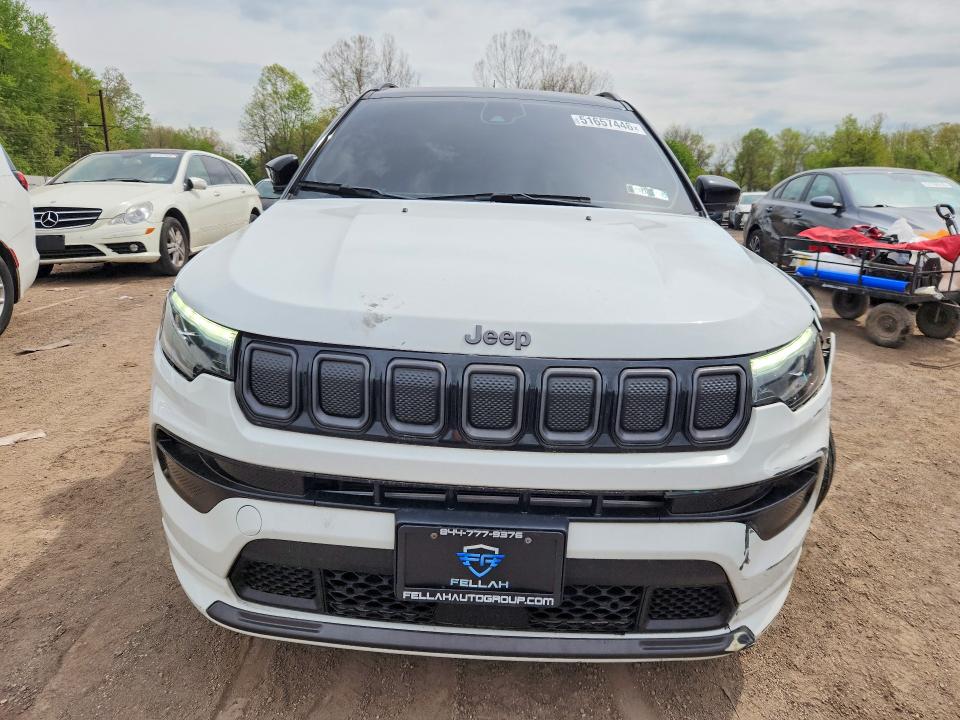 Aukcja sprzedaży 2022 Jeep Compass, vin: 3C4NJDCB9NT202997, numer aukcji: 51657446