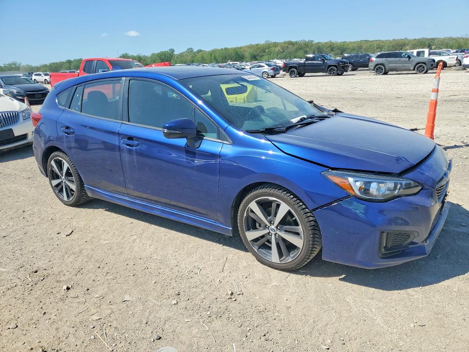 2018 Subaru Impreza მანქანა იყიდება აუქციონზე, vin: 4S3GTAL68J3711683, აუქციონის ნომერი: 50464396