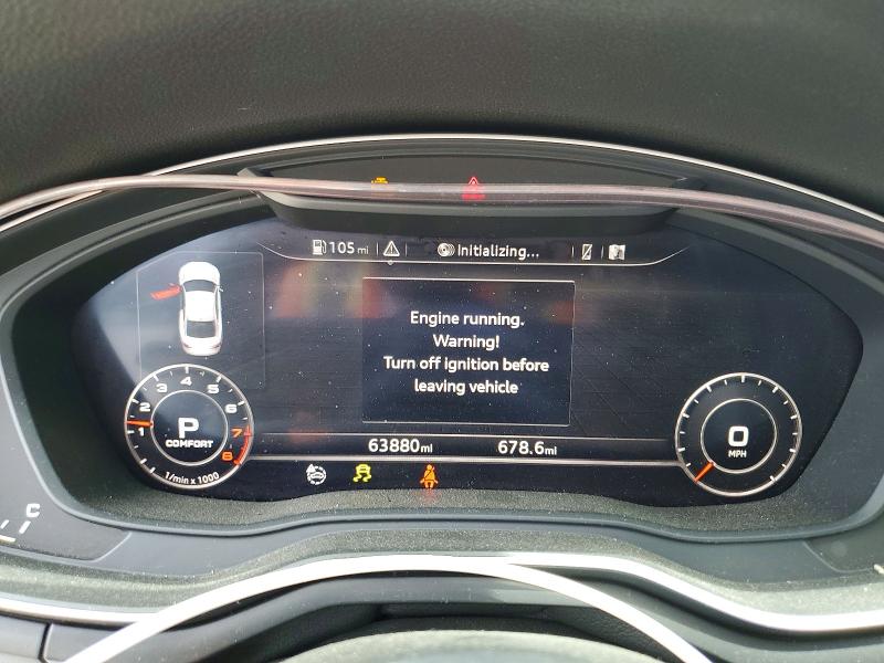 Продажа на аукционе авто 2018 Audi A5, vin: WAUNNAF52JA000624, номер лота: 50724666