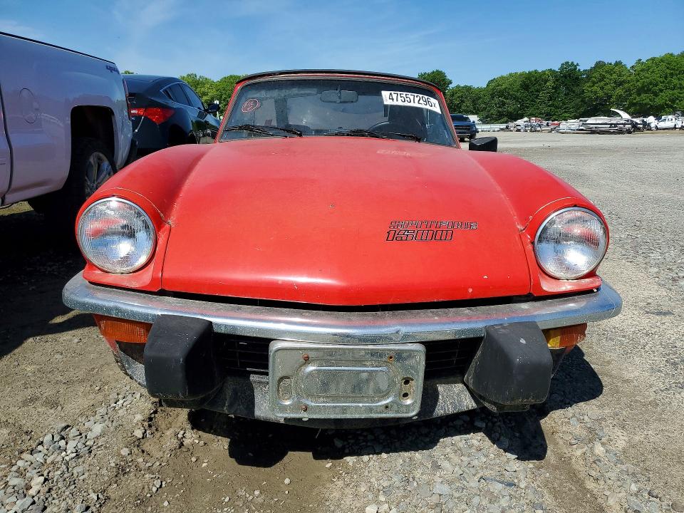 47557296 :رقم المزاد ، FM90556UO vin ، 1978 Triumph Car Spitfire 1500 مزاد بيع