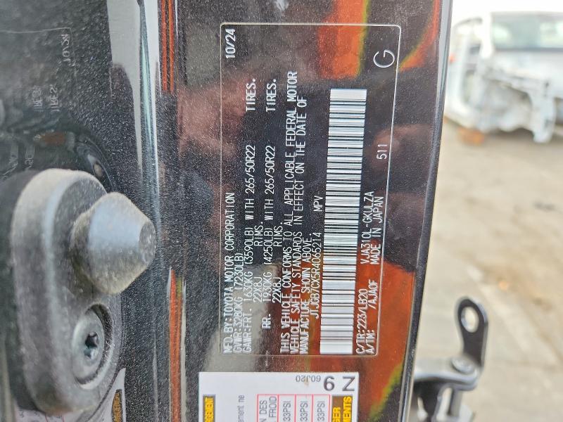 49410286 :رقم المزاد ، JTJGB7CX5R4065214 vin ، 2024 Lexus Lx 600 مزاد بيع