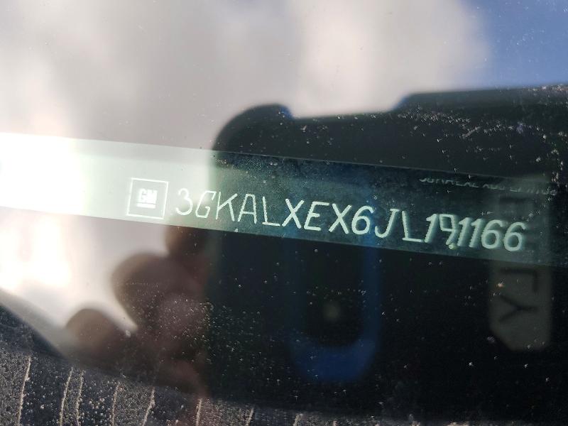 50743776 :رقم المزاد ، 3GKALXEX6JL191166 vin ، 2018 Gmc Terrain مزاد بيع