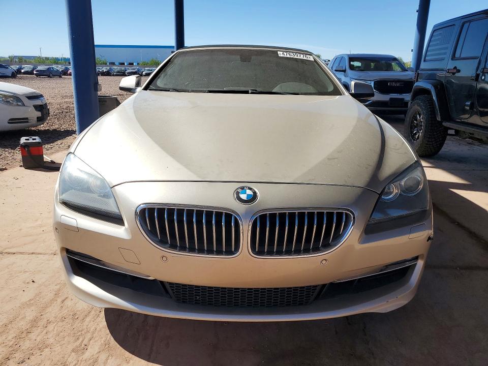 47639776 :رقم المزاد ، WBAYP1C54DDX00529 vin ، 2013 Bmw 650 مزاد بيع
