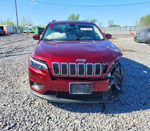 50176686 :رقم المزاد ، 1C4PJLCB3KD247017 vin ، 2019 Jeep Cherokee مزاد بيع