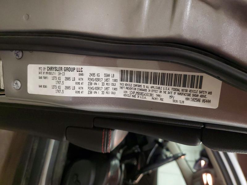 2014 Jeep Cherokee მანქანა იყიდება აუქციონზე, vin: 1C4PJMBS8EW161301, აუქციონის ნომერი: 50328026