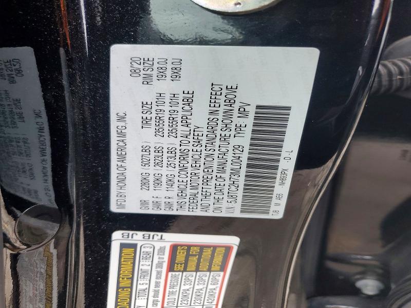 Aukcja sprzedaży 2021 Acura Rdx, vin: 5J8TC2H73ML004129, numer aukcji: 48253576