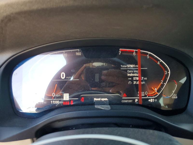 2022 Bmw X3 მანქანა იყიდება აუქციონზე, vin: 5UX43DP09N9J11380, აუქციონის ნომერი: 49343256