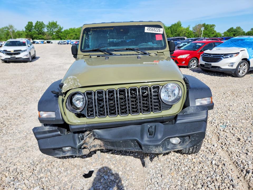 49568226 :رقم المزاد ، 1C4PJXAG3SW551040 vin ، 2025 Jeep Wrangler مزاد بيع
