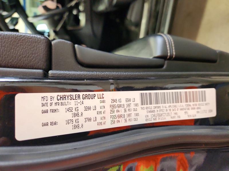 Aukcja sprzedaży 2015 Jeep Grand Cherokee, vin: 1C4RJFBG0FC712517, numer aukcji: 49672036