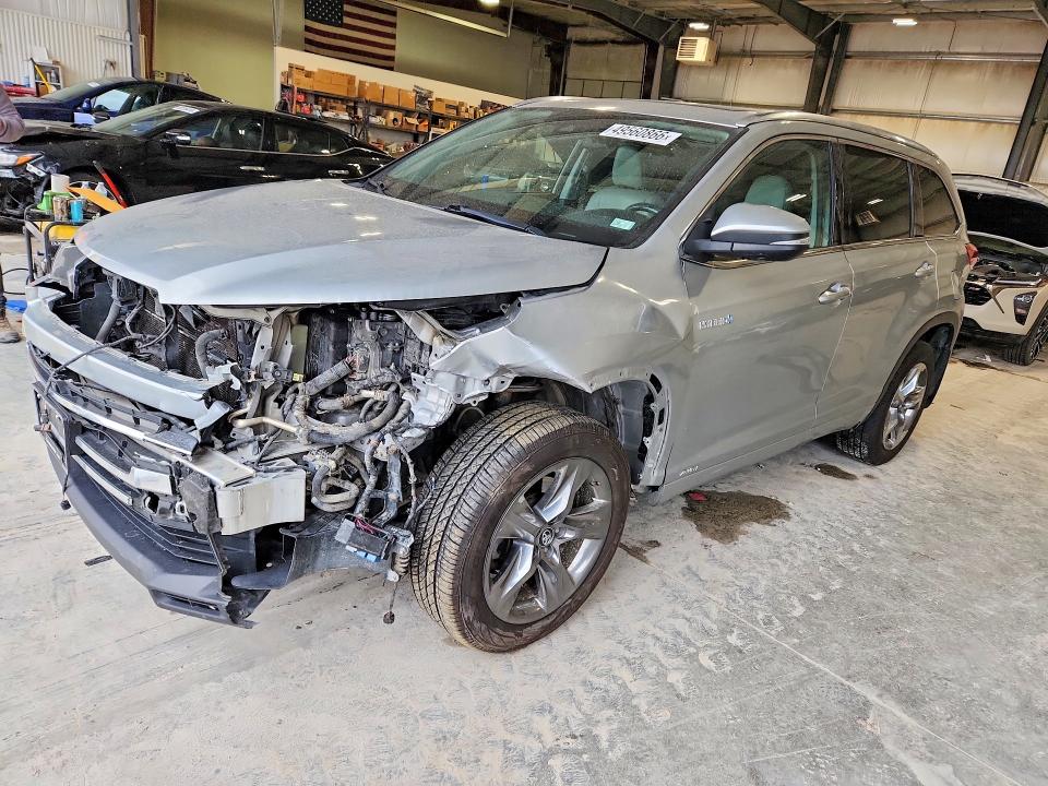 49560866 :رقم المزاد ، 5TDDGRFH6HS023337 vin ، 2017 Toyota Highlander Hybrid مزاد بيع