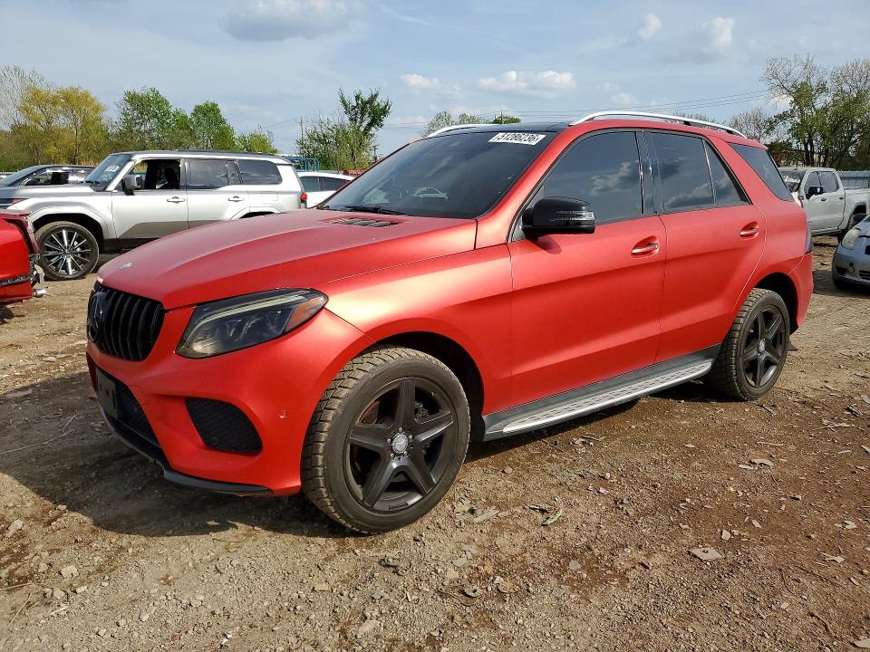 Auction sale of the 2016 Mercedes-benz Gle, vin: 4JGDA5GB0GA634654, lot number: 51286236