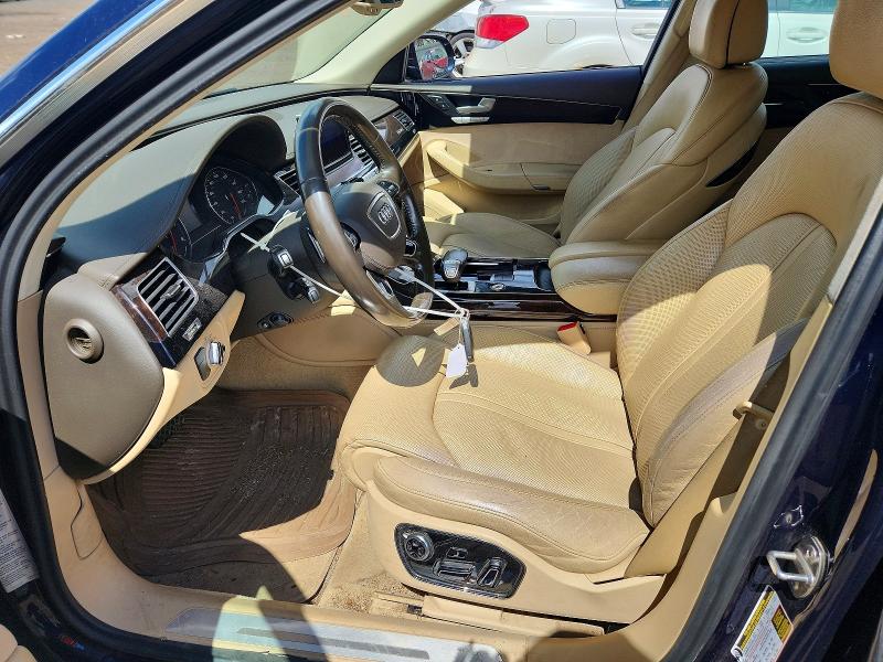 Продаж на аукціоні авто 2012 Audi A8, vin: WAURVAFD1CN010582, номер лоту: 50113776