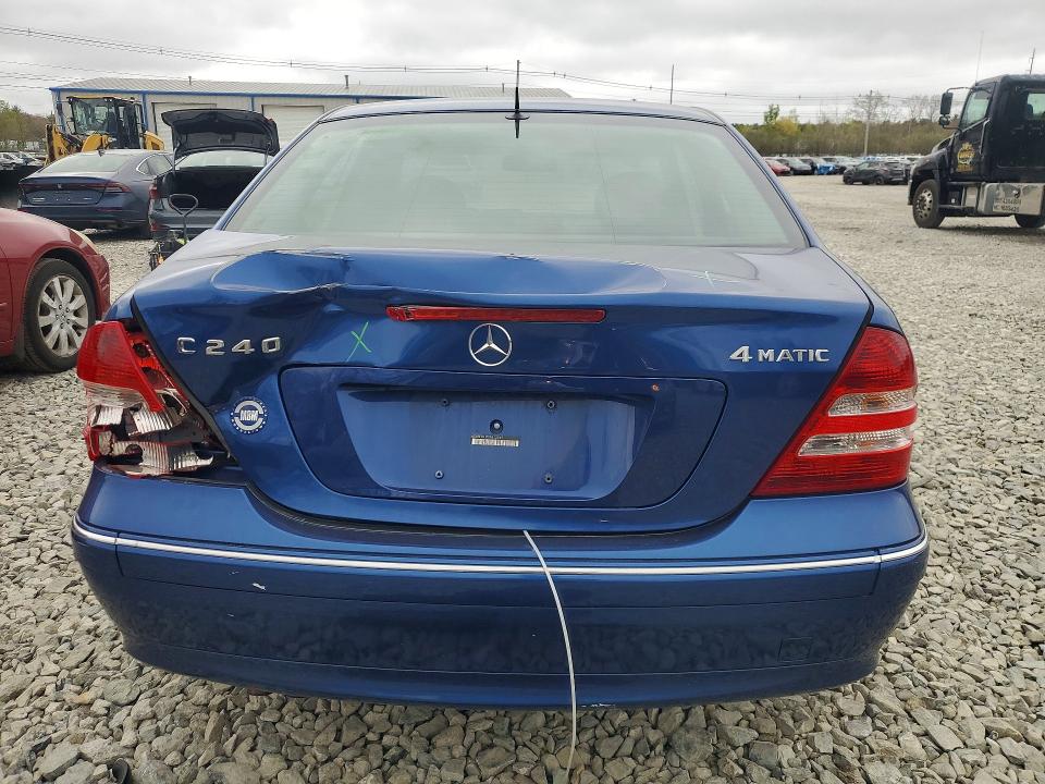 51127816 :رقم المزاد ، WDBRF81J75F613067 vin ، 2005 Mercedes-benz C مزاد بيع