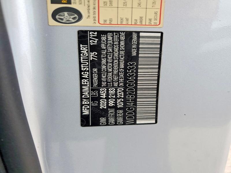 Продажа на аукционе авто 2013 Mercedes-benz C, vin: WDDGJ4HB2DG063533, номер лота: 51209776