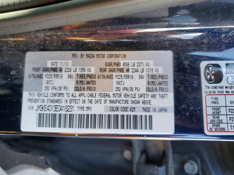 Продажа на аукционе авто 2014 Mazda Cx-5, vin: JM3KE4DY3E0418231, номер лота: 49670446