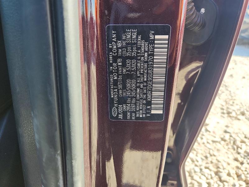 Aukcja sprzedaży 2025 Hyundai Palisade, vin: KM8R7DGE9SU831970, numer aukcji: 49069606