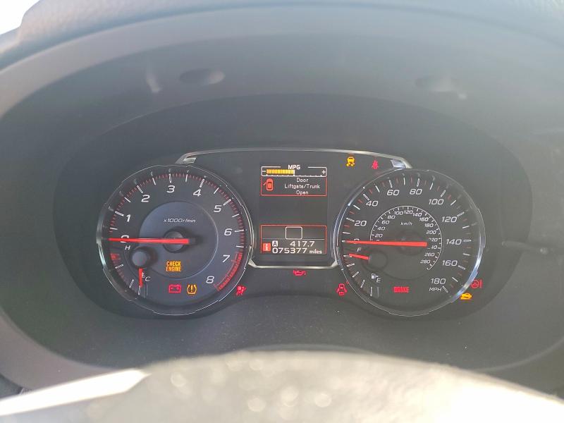 50945806 :رقم المزاد ، JF1VA1H62J9801629 vin ، 2018 Subaru Wrx مزاد بيع