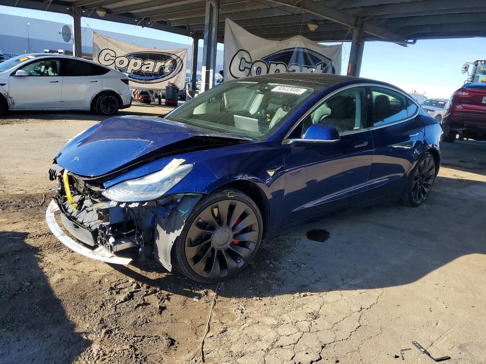 50633086 :رقم المزاد ، 5YJ3E1EC1LF713924 vin ، 2020 Tesla Model 3 مزاد بيع