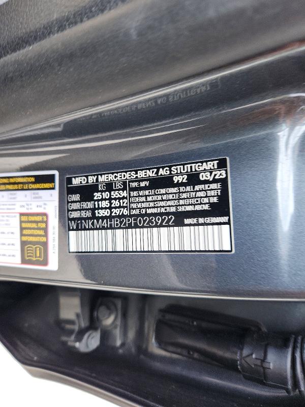 Продажа на аукционе авто 2023 Mercedes-benz Glc, vin: W1NKM4HB2PF023922, номер лота: 50544756