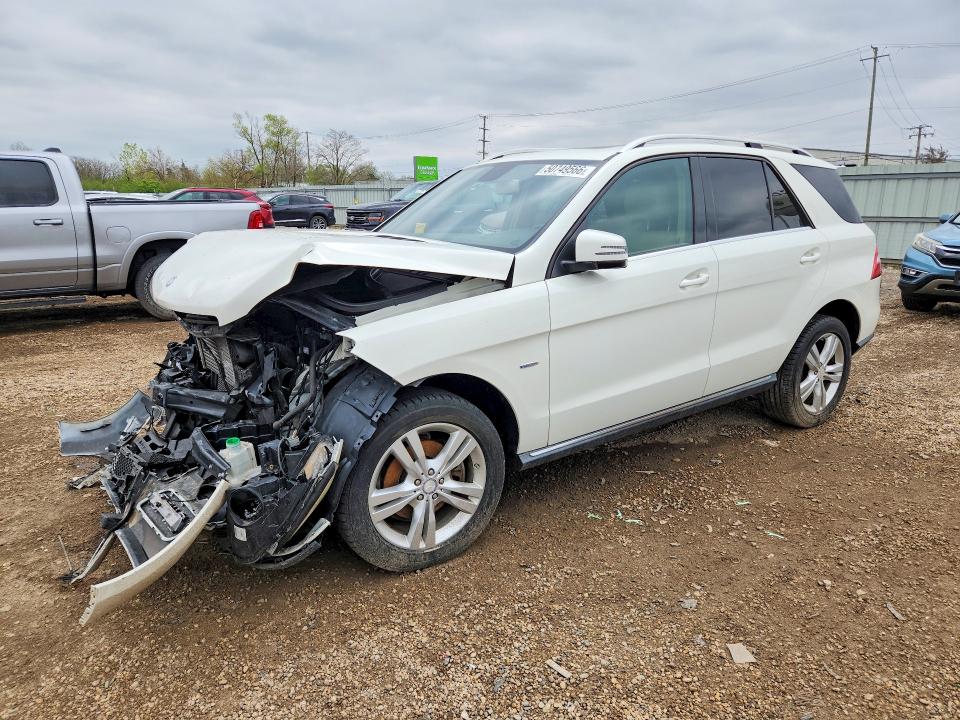50749566 :رقم المزاد ، 4JGDA2EB7CA000978 vin ، 2012 Mercedes-benz Ml مزاد بيع