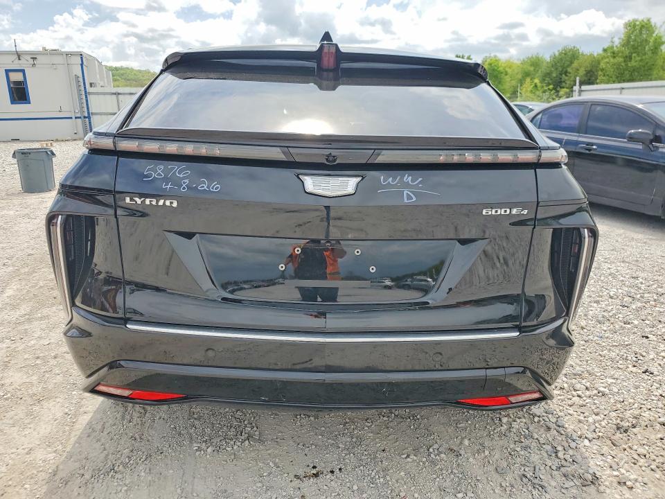 2025 Cadillac Lyriq მანქანა იყიდება აუქციონზე, vin: 1GYKPRRL7SZ315876, აუქციონის ნომერი: 49598276