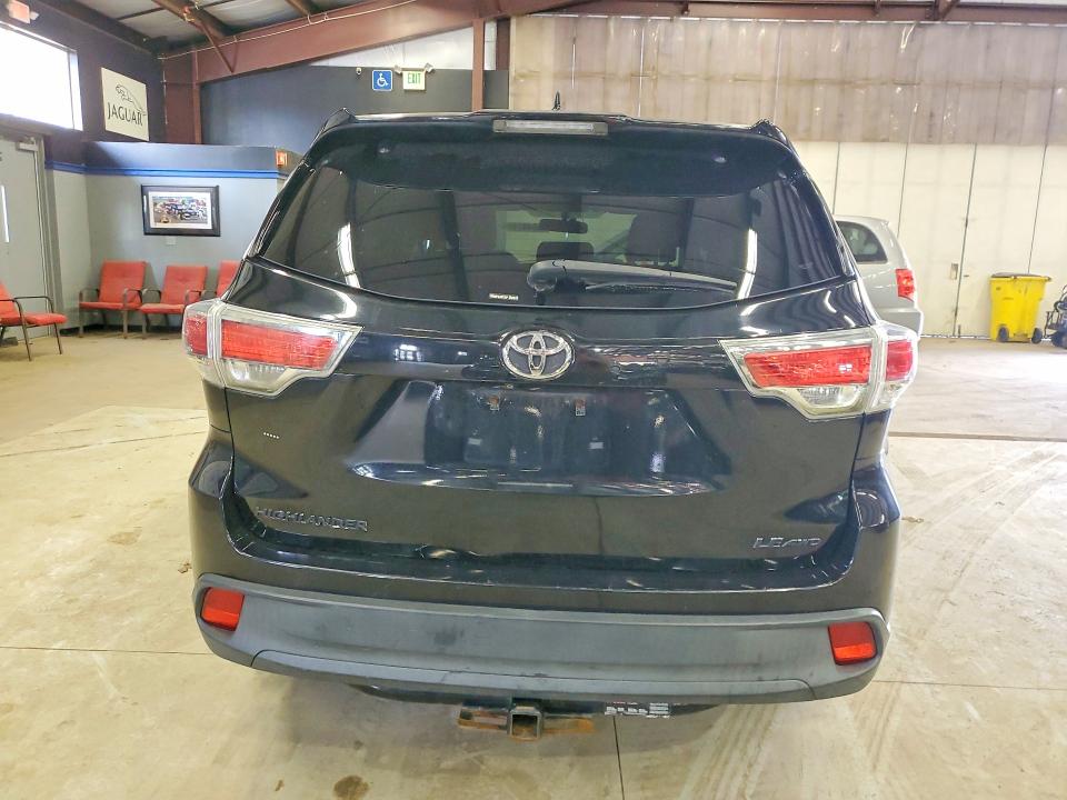 50487656 :رقم المزاد ، 5TDBKRFH8ES023860 vin ، 2014 Toyota Highlander مزاد بيع