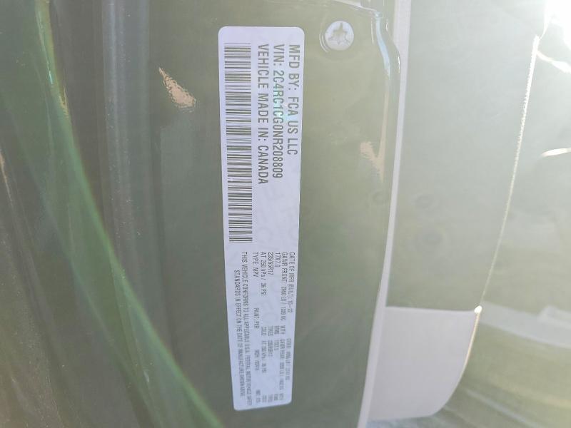 Продажа на аукционе авто 2022 Chrysler Voyager, vin: 2C4RC1CG0NR208809, номер лота: 50305816