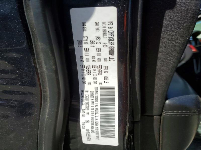 50990036 :رقم المزاد ، 1C4SDHDT7DC678099 vin ، 2013 Dodge Durango مزاد بيع