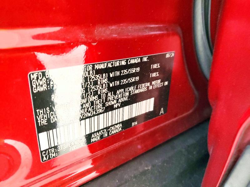 2024 Toyota Rav4 მანქანა იყიდება აუქციონზე, vin: 2T3C1RFV2RW343967, აუქციონის ნომერი: 49046296