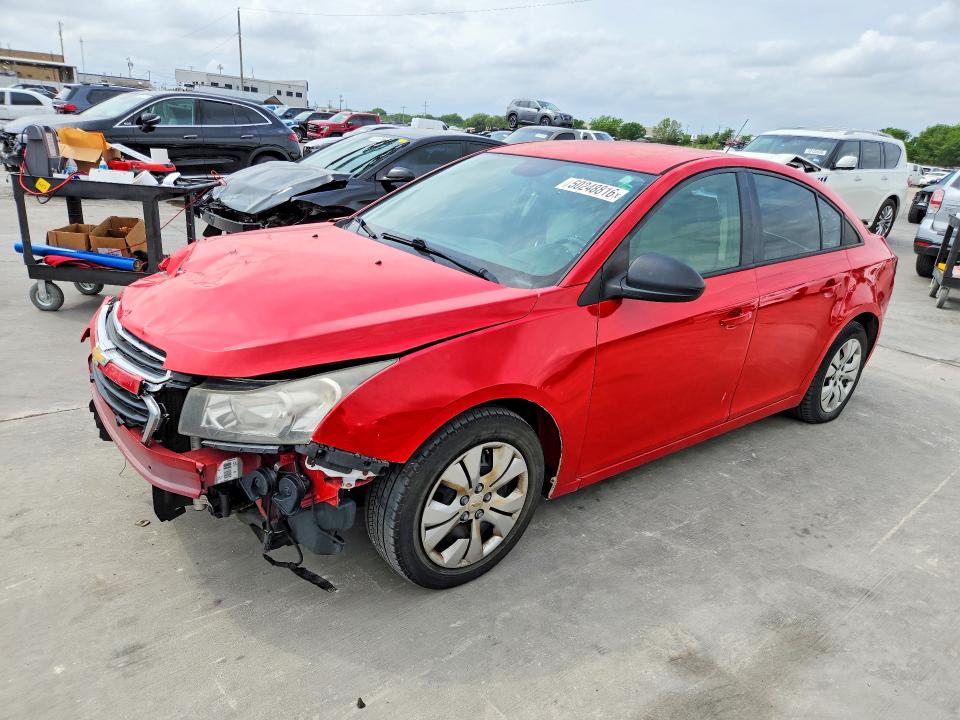 50248816 :رقم المزاد ، 1G1PA5SH0F7165616 vin ، 2015 Chevrolet Cruze مزاد بيع
