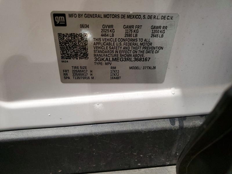 Aukcja sprzedaży 2024 Gmc Terrain, vin: 3GKALMEG3RL368167, numer aukcji: 50813626
