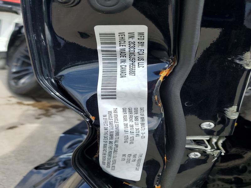 49584226 :رقم المزاد ، 2C3CDXGJ5PH556887 vin ، 2023 Dodge Charger مزاد بيع