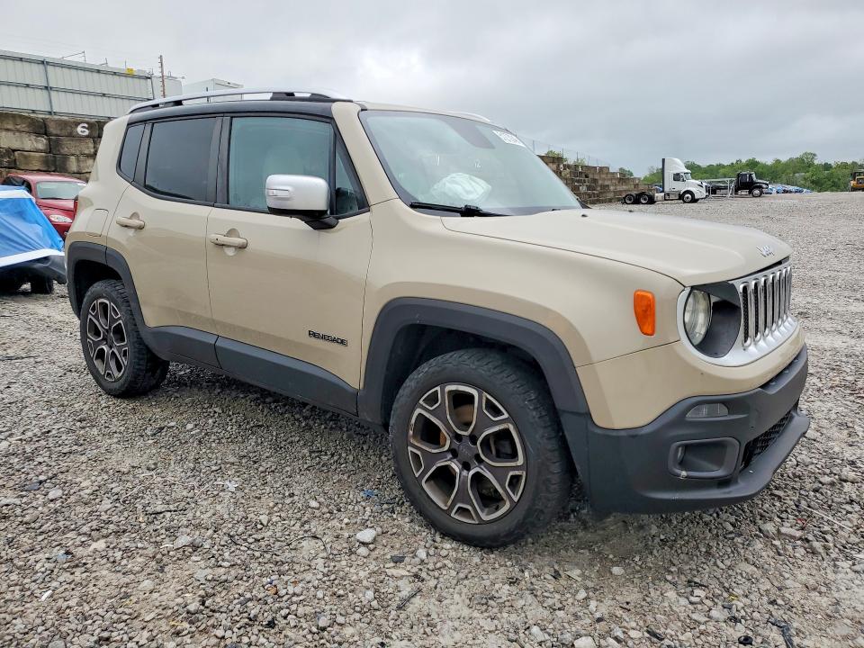 Продажа на аукционе авто 2015 Jeep Renegade, vin: ZACCJBDT0FPB61013, номер лота: 51270246