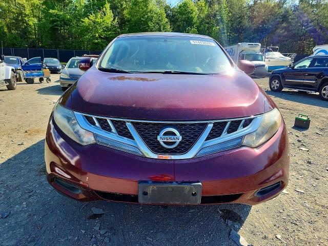 2011 Nissan Murano მანქანა იყიდება აუქციონზე, vin: JN8AZ1MW9BW160204, აუქციონის ნომერი: 51443026