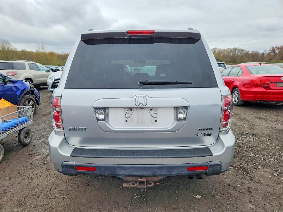 2006 Honda Pilot მანქანა იყიდება აუქციონზე, vin: 2HKYF18576H523311, აუქციონის ნომერი: 51457006