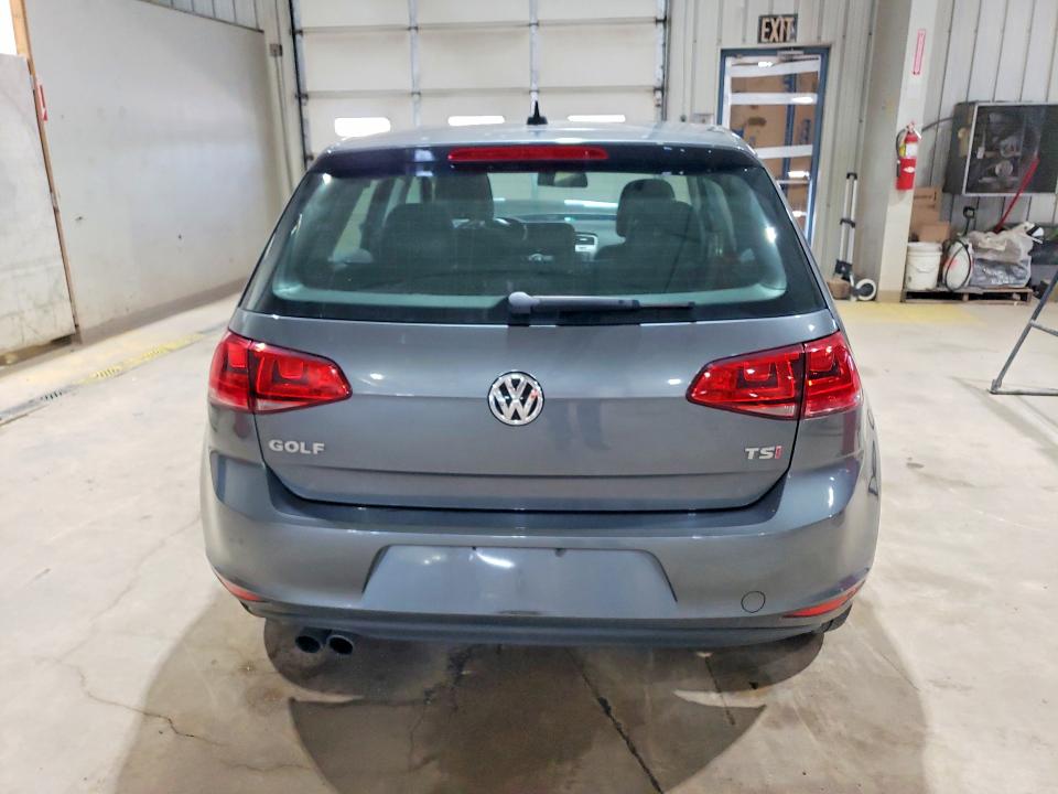 2017 Volkswagen Golf მანქანა იყიდება აუქციონზე, vin: 3VW217AU8HM070318, აუქციონის ნომერი: 50392336