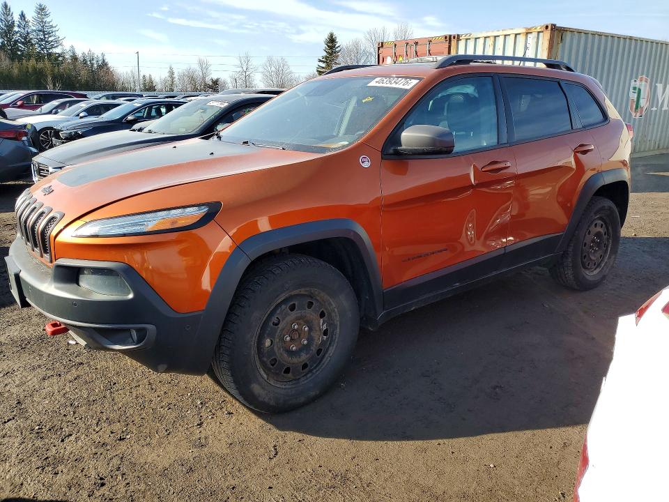 2015 Jeep Cherokee მანქანა იყიდება აუქციონზე, vin: 1C4PJMBS8FW564003, აუქციონის ნომერი: 46393476