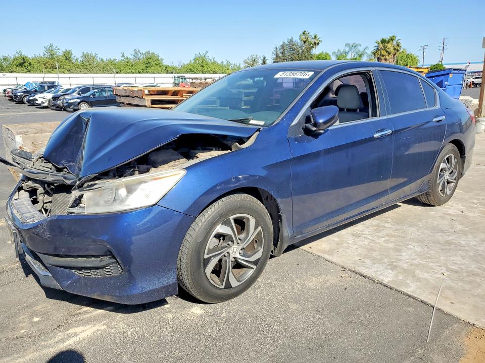 51356766 :رقم المزاد ، 1HGCR2F31HA233182 vin ، 2017 Honda Accord مزاد بيع