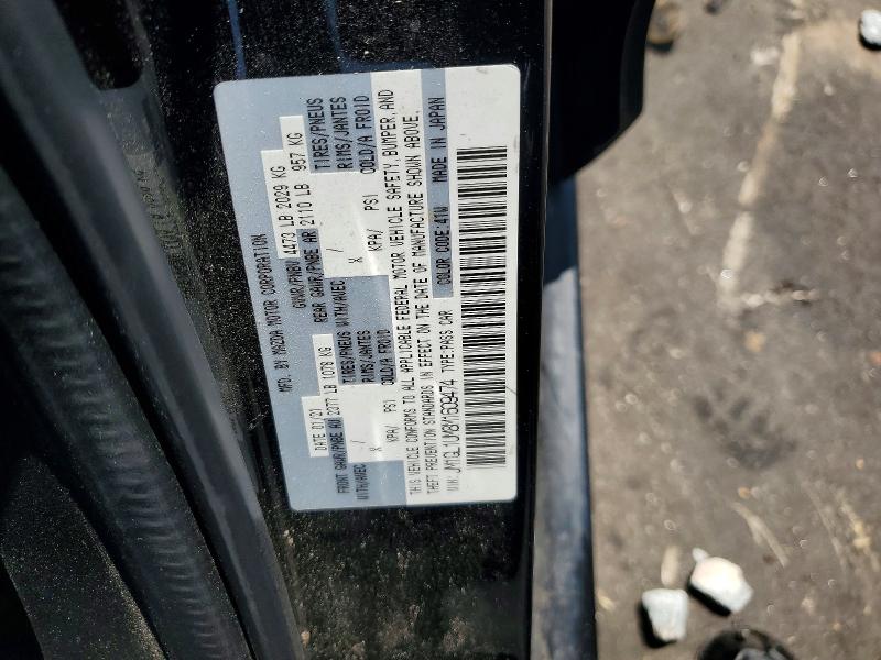 Продаж на аукціоні авто 2021 Mazda 6, vin: JM1GL1UM8M1609474, номер лоту: 50749296
