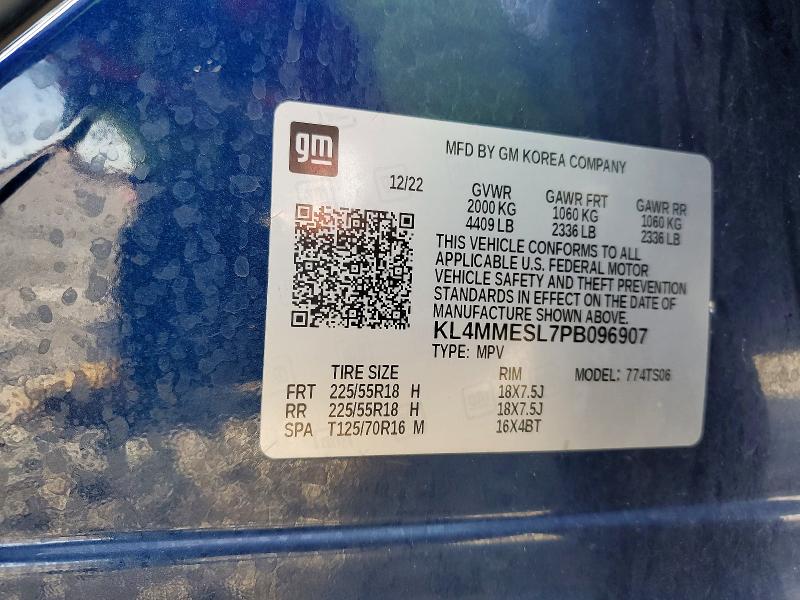 Aukcja sprzedaży 2023 Buick Encore Gx, vin: KL4MMESL7PB096907, numer aukcji: 51293396