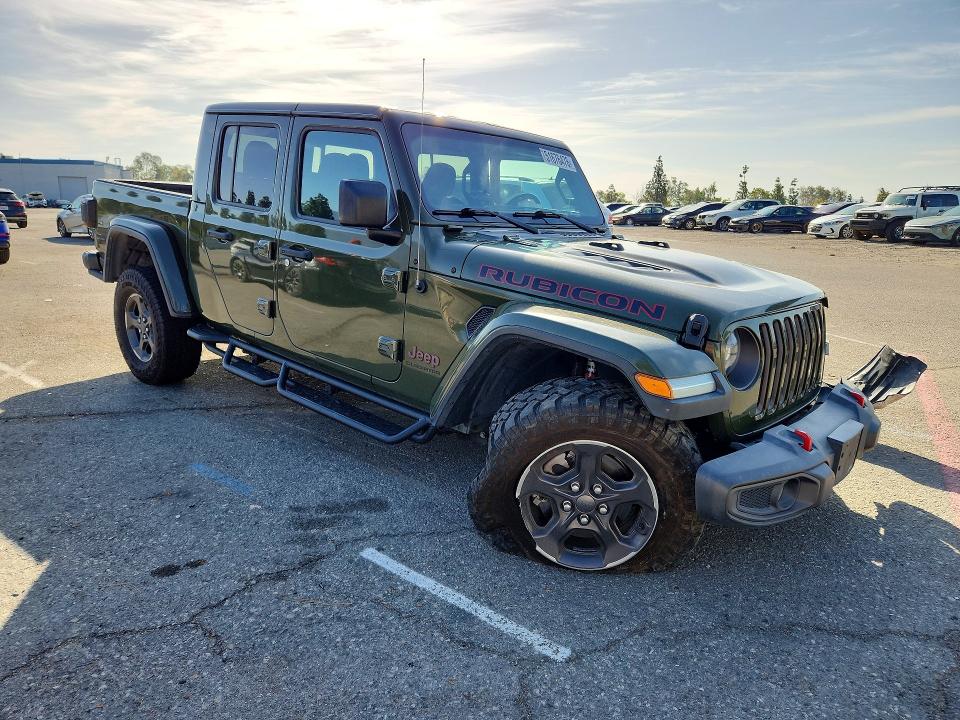 51676476 :رقم المزاد ، 1C6JJTBGXML572735 vin ، 2021 Jeep Gladiator مزاد بيع
