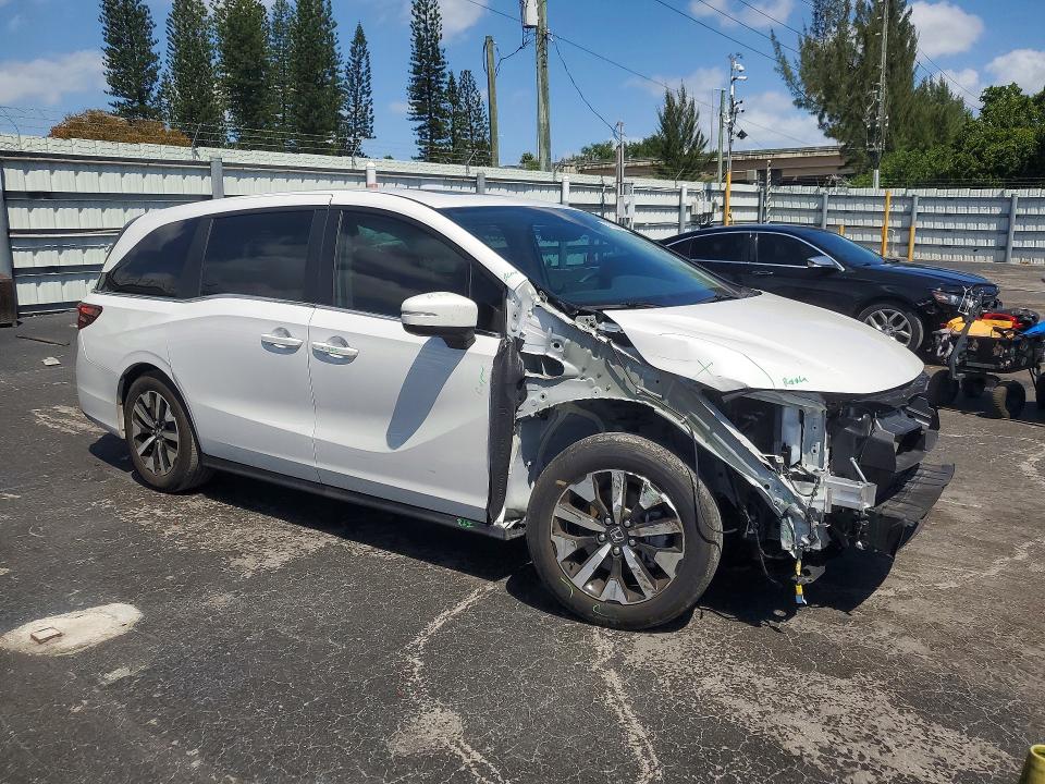 2025 Honda Odysseyexl მანქანა იყიდება აუქციონზე, vin: 5FNRL6H65SB087408, აუქციონის ნომერი: 48762416