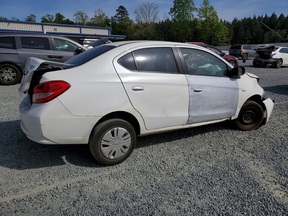 Продаж на аукціоні авто 2019 Mitsubishi Mirage, vin: ML32F3FJ1KHF02101, номер лоту: 49284246