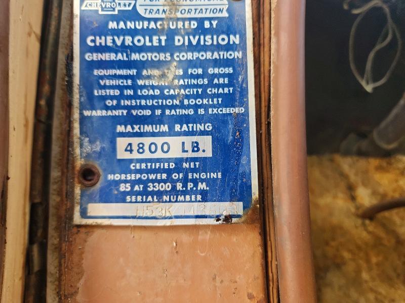 Продажа на аукционе авто 1953 Chevrolet Suburban, vin: H53K043603, номер лота: 51118596