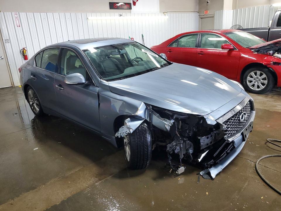 2018 Infiniti Q50 მანქანა იყიდება აუქციონზე, vin: JN1EV7AR6JM441691, აუქციონის ნომერი: 49880946