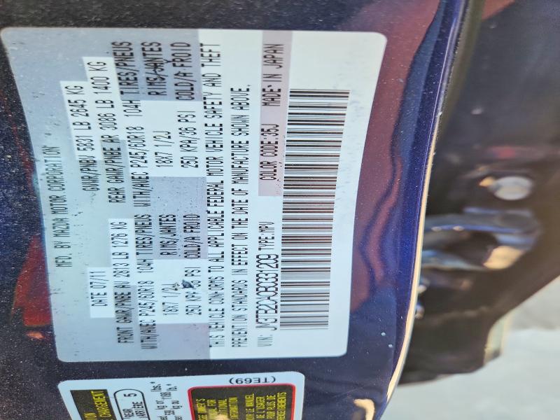Aukcja sprzedaży 2011 Mazda Cx-9, vin: JM3TB2CA0B0331209, numer aukcji: 49074466