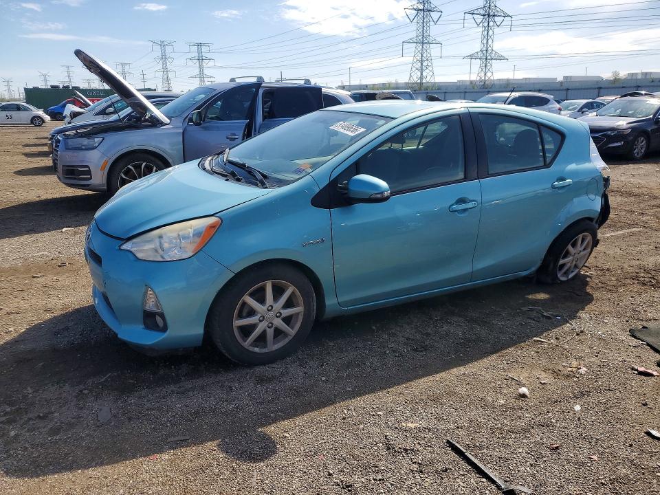 2013 Toyota Prius C მანქანა იყიდება აუქციონზე, vin: JTDKDTB33D1051076, აუქციონის ნომერი: 51489656