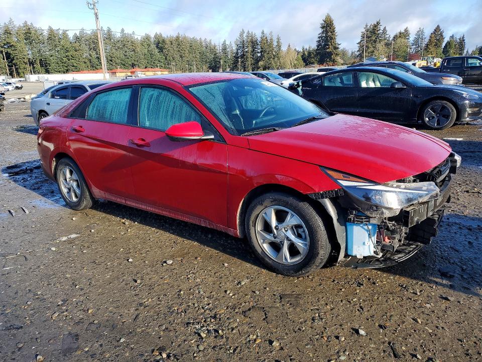 49831886 :رقم المزاد ، KMHLL4AG8MU198084 vin ، 2021 Hyundai Elantra مزاد بيع