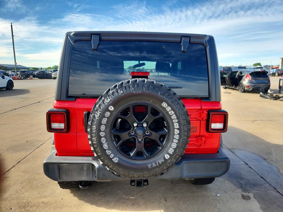 48936436 :رقم المزاد ، 1C4GJXAG5NW162209 vin ، 2022 Jeep Wrangler مزاد بيع